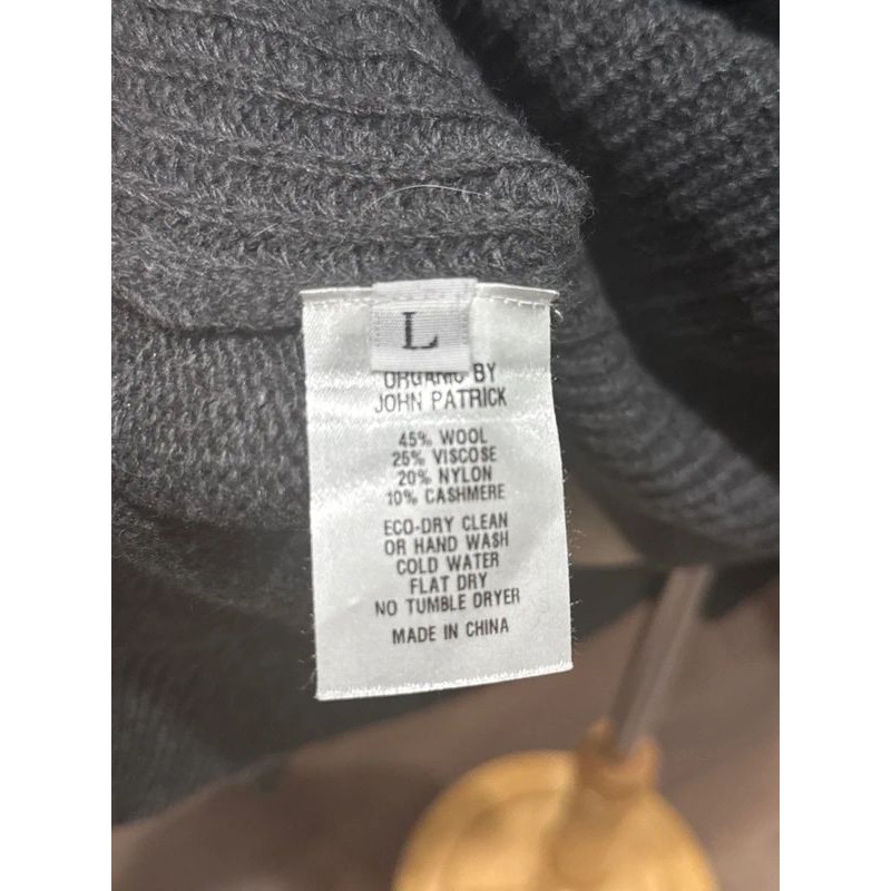 Wool And Cashmere High Low Pullover Sweater — image 5 of 5